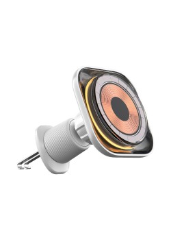 Momax-15W Magsafe Kablosuz Şarj - Araç Telefon Tutucu